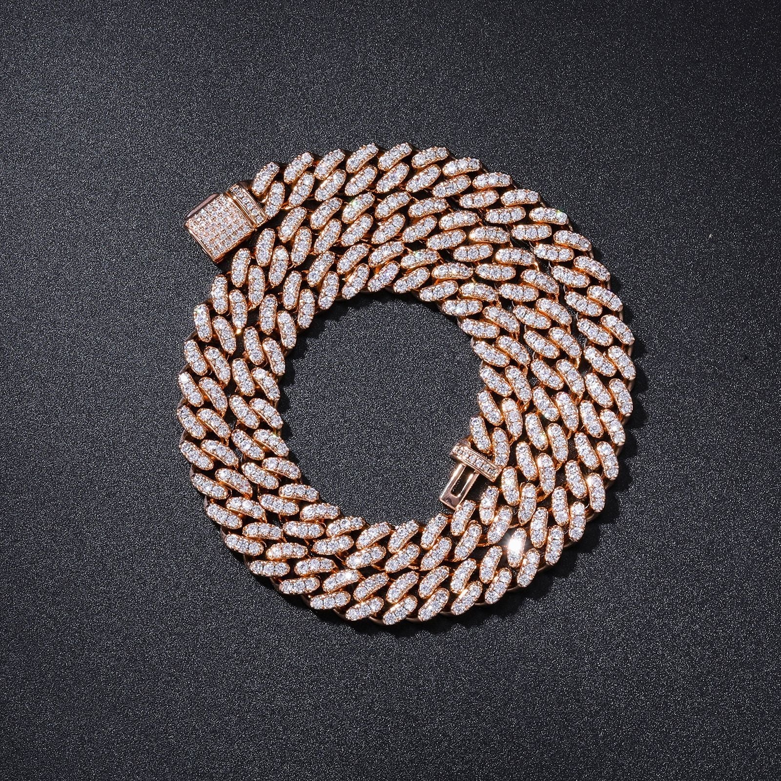 Single Row Zircon Hip Hop Necklace