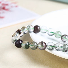 Green Phantom Quartz Wealth Bowl Bracelet