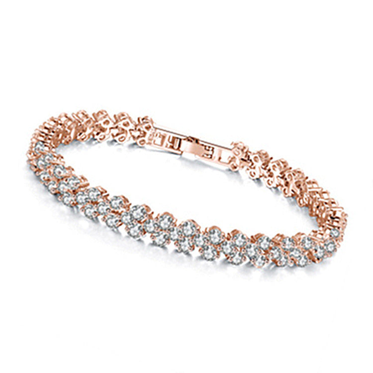 Super flash full diamond bracelet