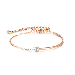 Simple Light Luxury Zircon Bracelet