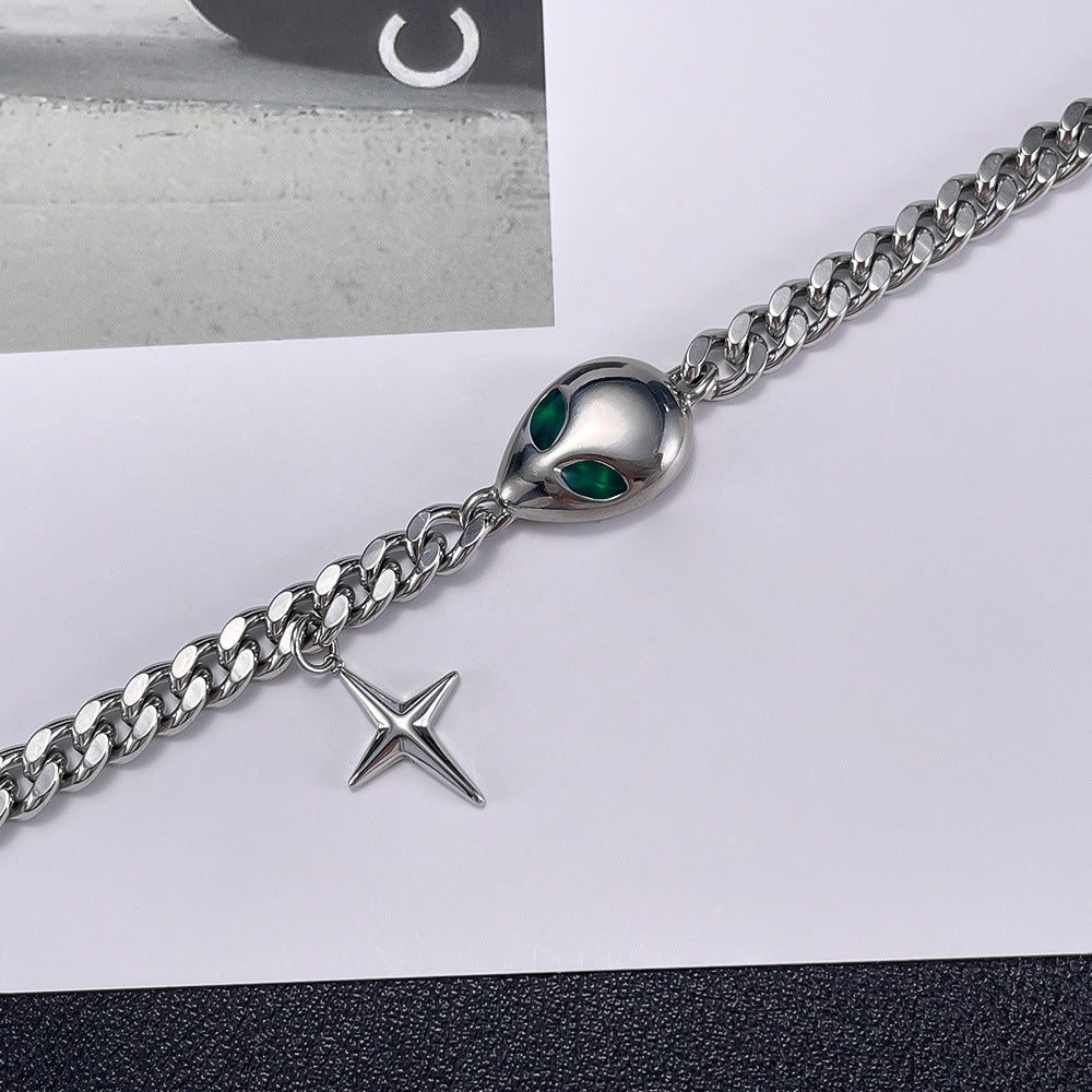 Retro Fashion Versatile Alien Bracelet