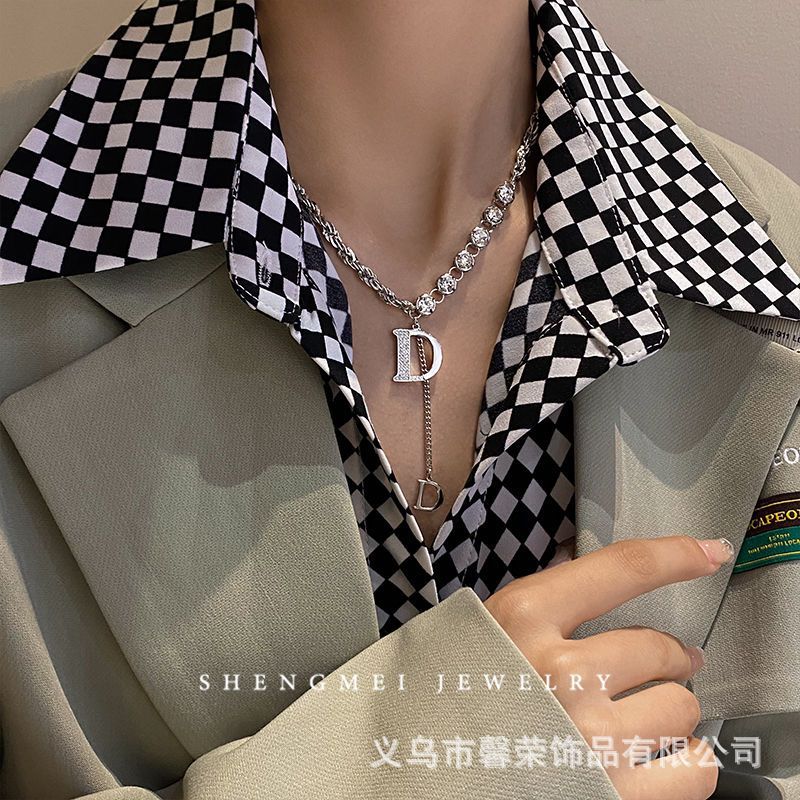 Letter D necklace