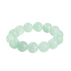 Mint Green Rutilated Quartz & Fluorite Bracelet