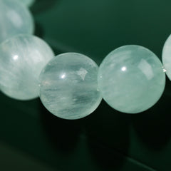 Mint Green Rutilated Quartz & Fluorite Bracelet