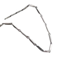 Rhombus Titanium Steel Necklace