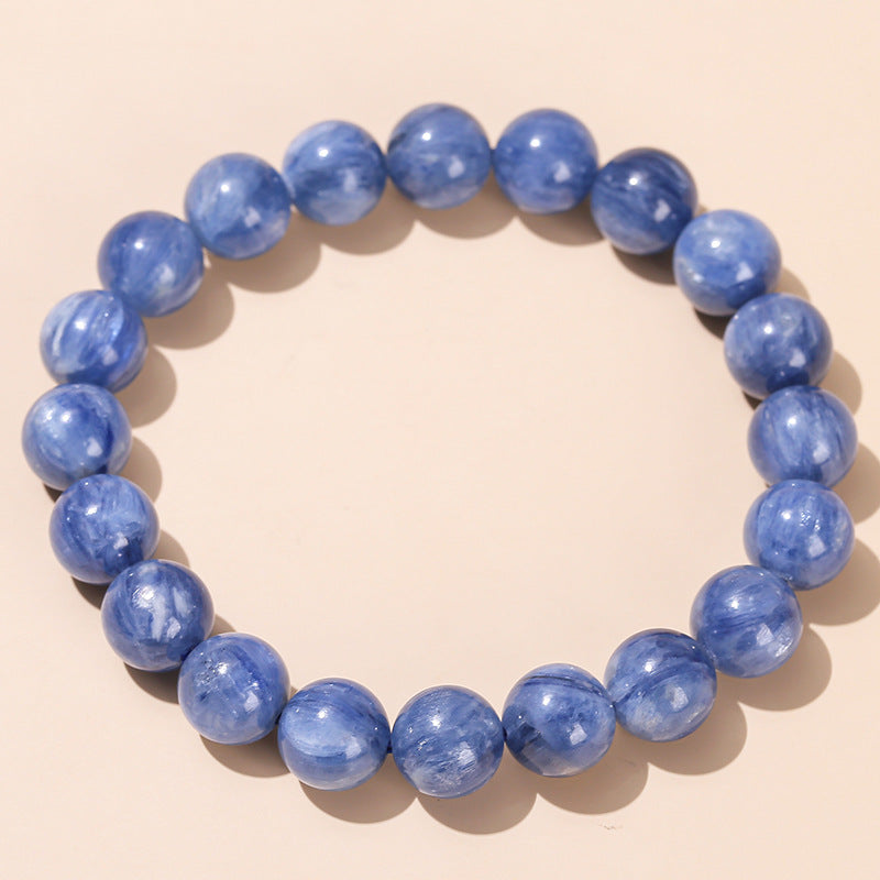 Natural Brazilian kyanite bracelet