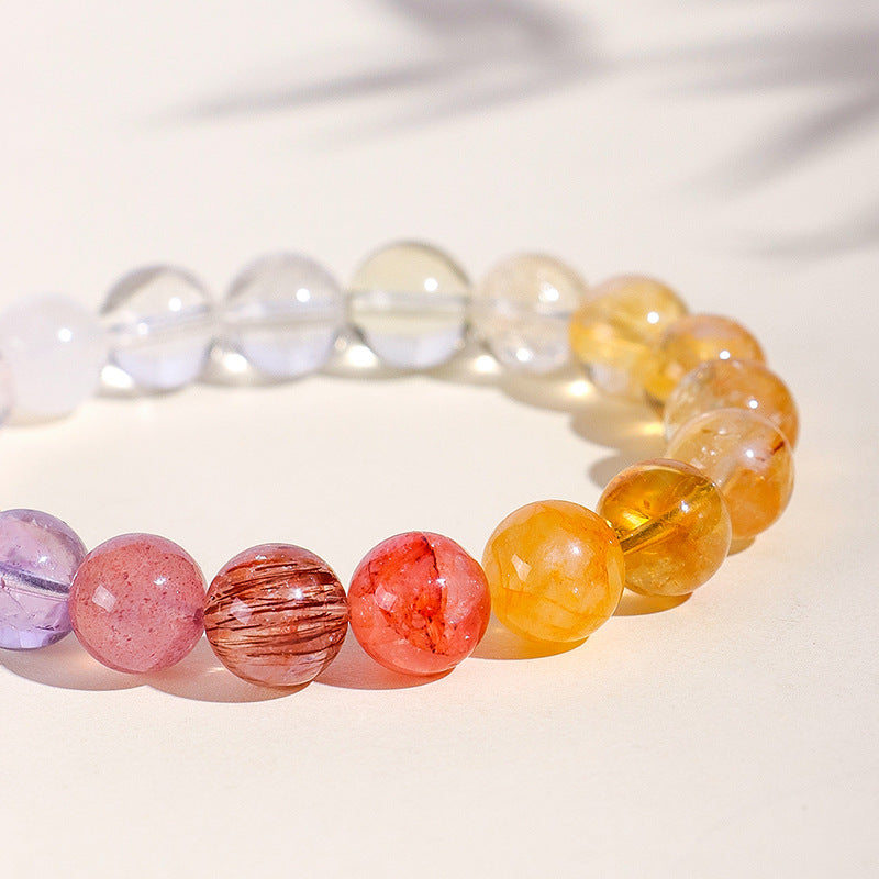 Wealth & Wisdom Clear Quartz Bracelet