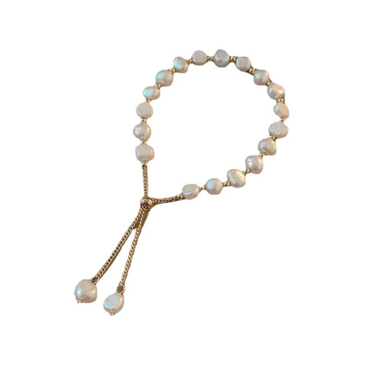 Vintage Baroque Special-Shaped Pearl Bracelet