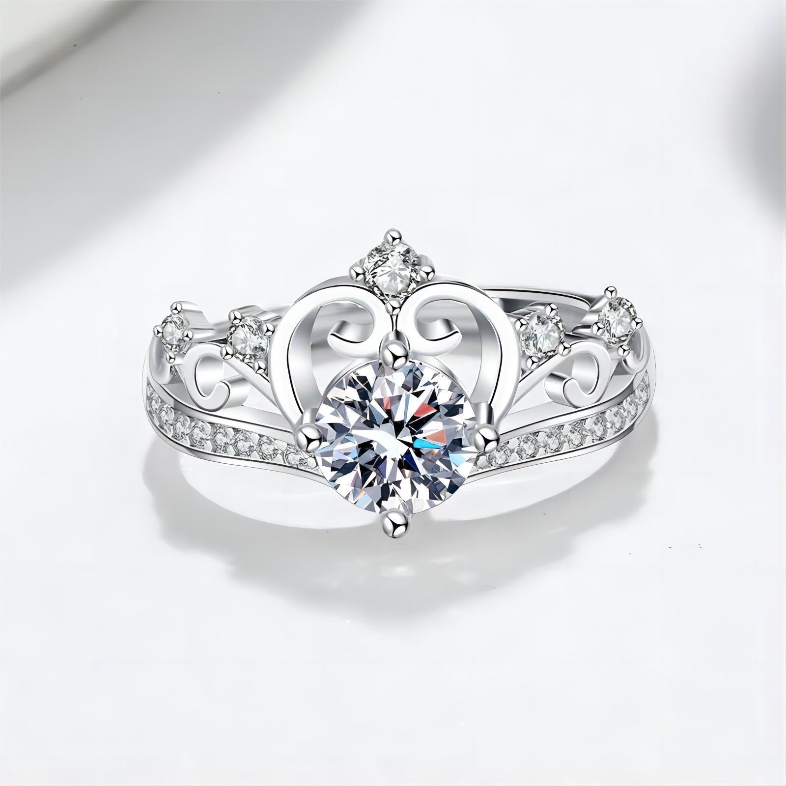 Crown Muse Fairy Diamond Ring