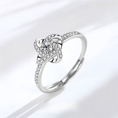 Simple Full Diamond Ring