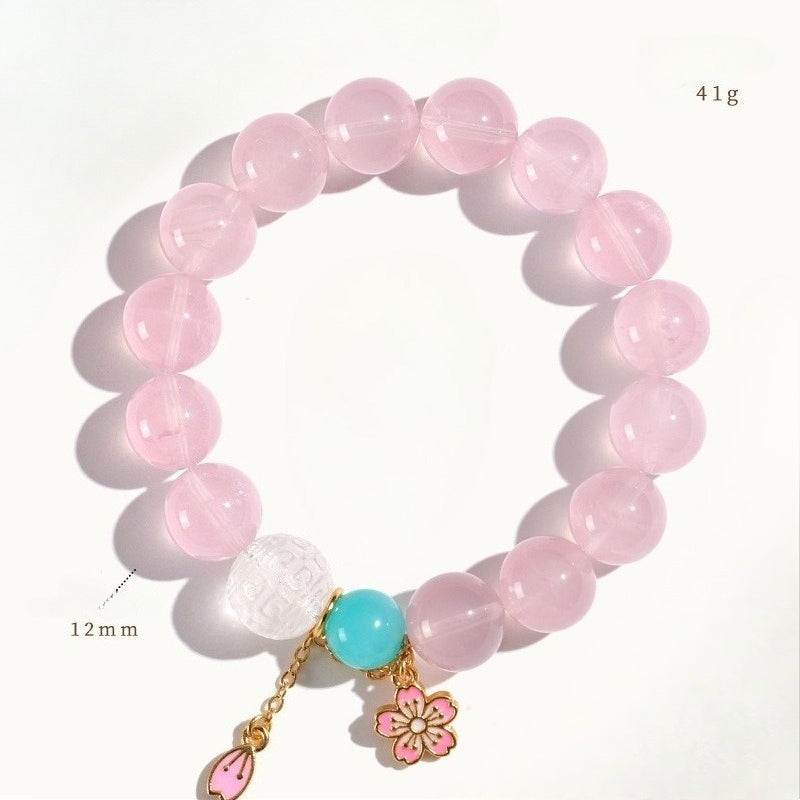 Rose Quartus Love Bracelet
