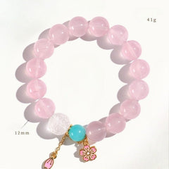 Rose Quartus Love Bracelet