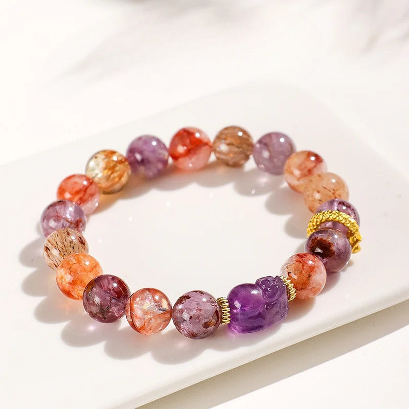 Premium Dragon Pixiu Crystal Bracelet