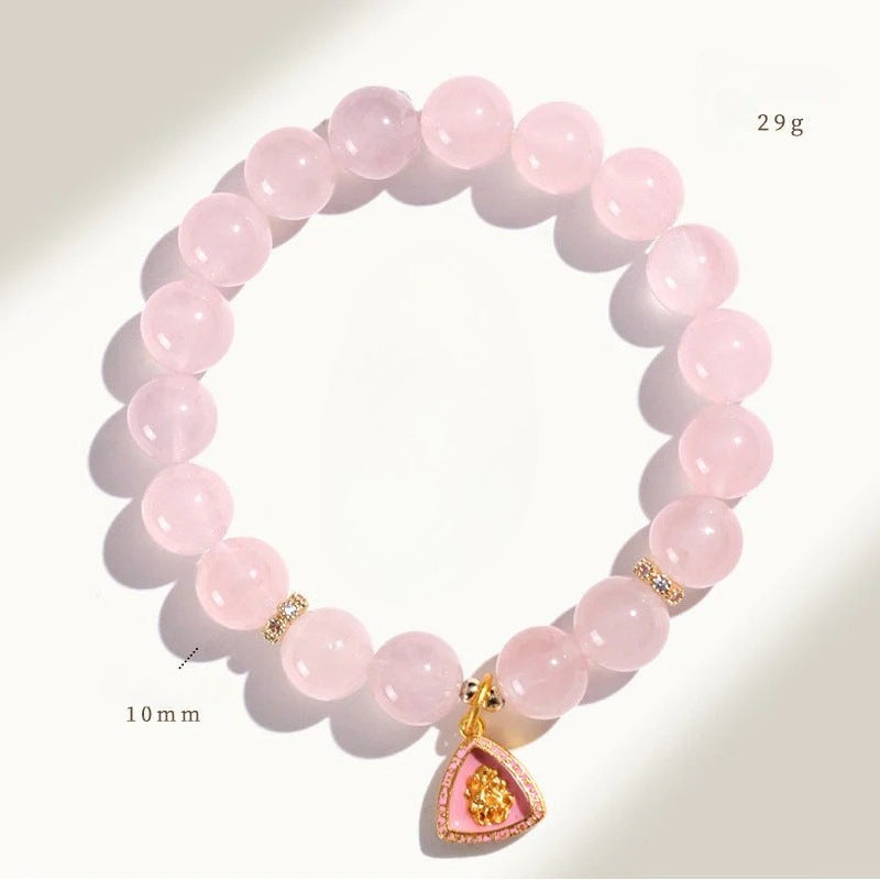 Rose Quartus Love Bracelet